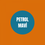 Petrol Mavi Kase 